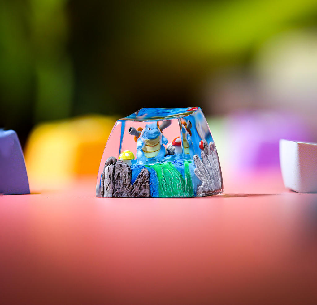 Blind Box Keycaps 36 Blastoise Pokemon Keycap