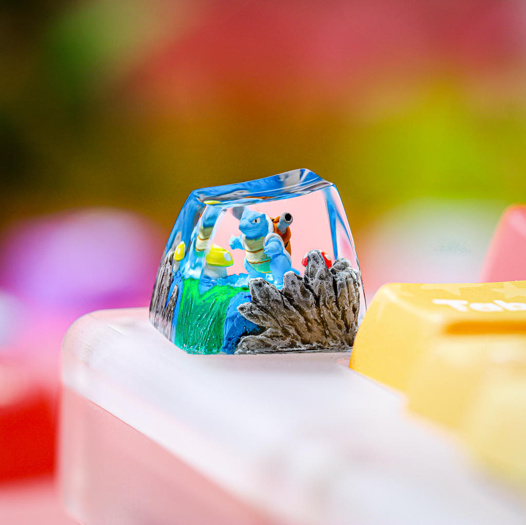 Blastoise Pokemon Keycap 2 Blastoise Pokemon Keycap