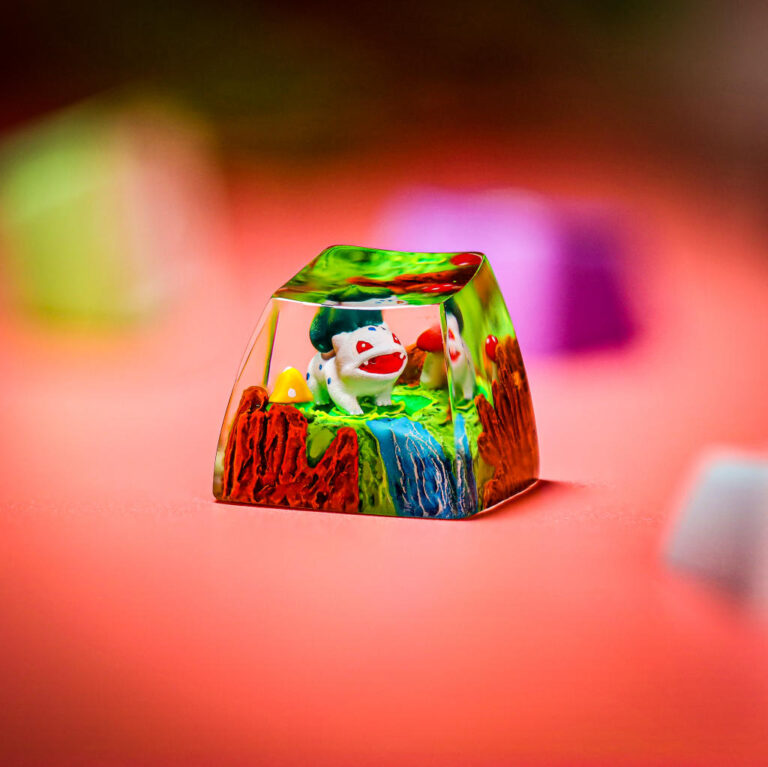 Bulbasaur Artisan Keycap