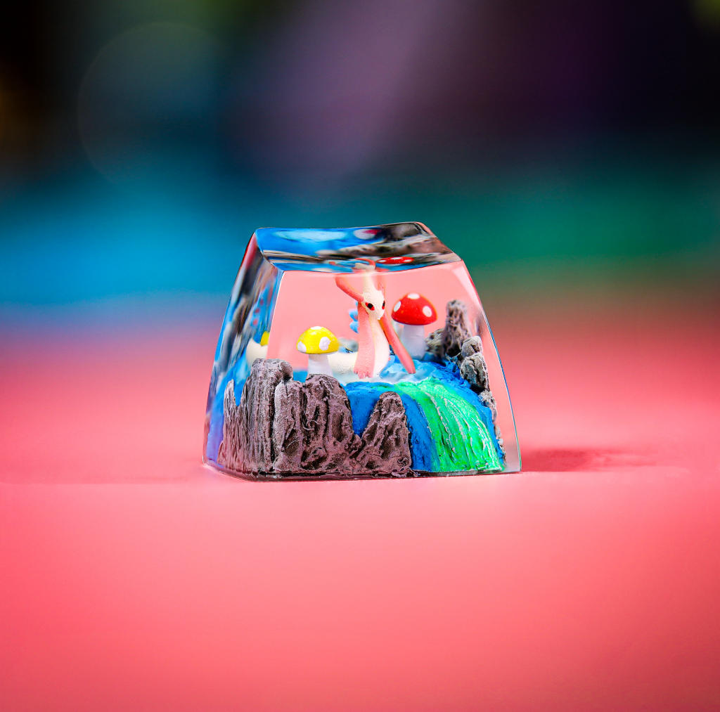 Milotic Pokemon Keycap 3 Milotic Pokemon Keycap