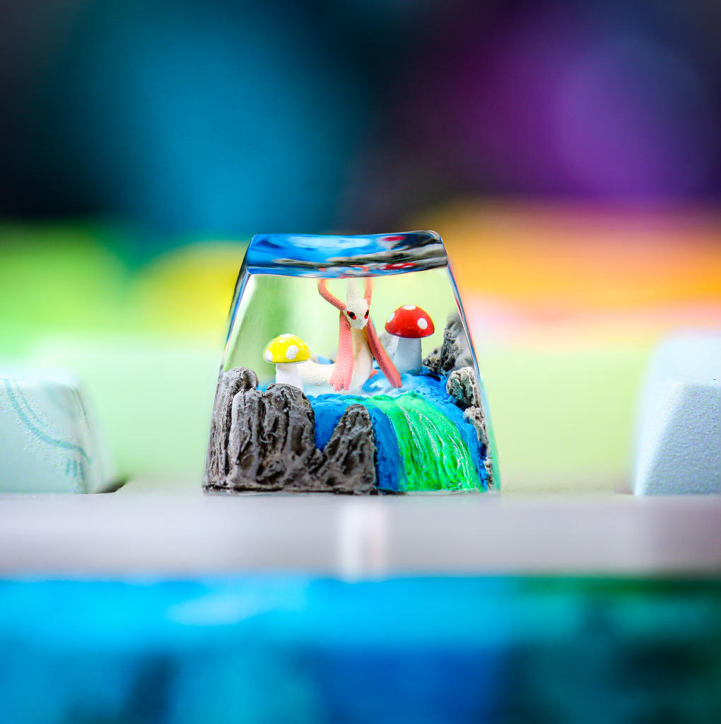 Milotic Pokemon Keycap 5 Milotic Pokemon Keycap