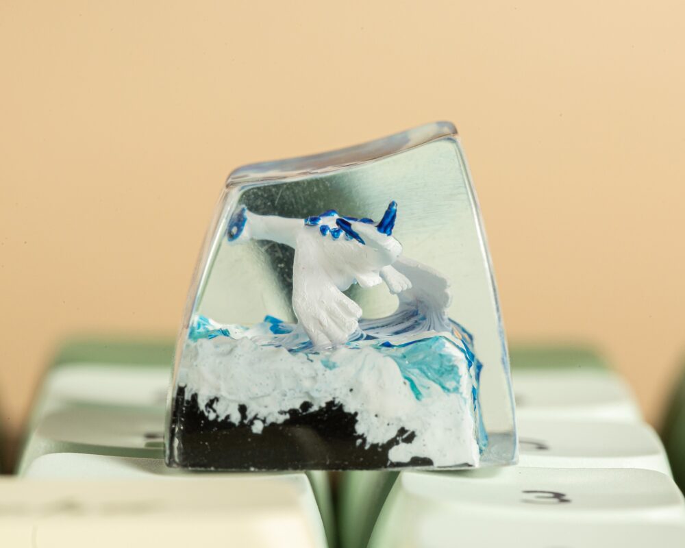 Lugia Pokemon keycap 3 Lugia pokemon keycap