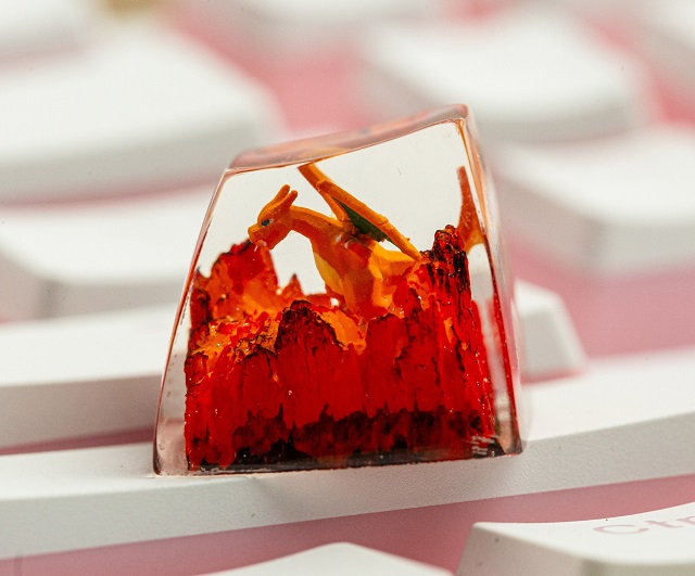 Charizard Pokemon Artisan Keycap 3 Charizard Pokemon Artisan Keycap