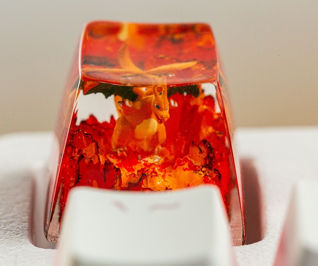 Charizard Pokemon Artisan Keycap 5 Charizard Pokemon Artisan Keycap