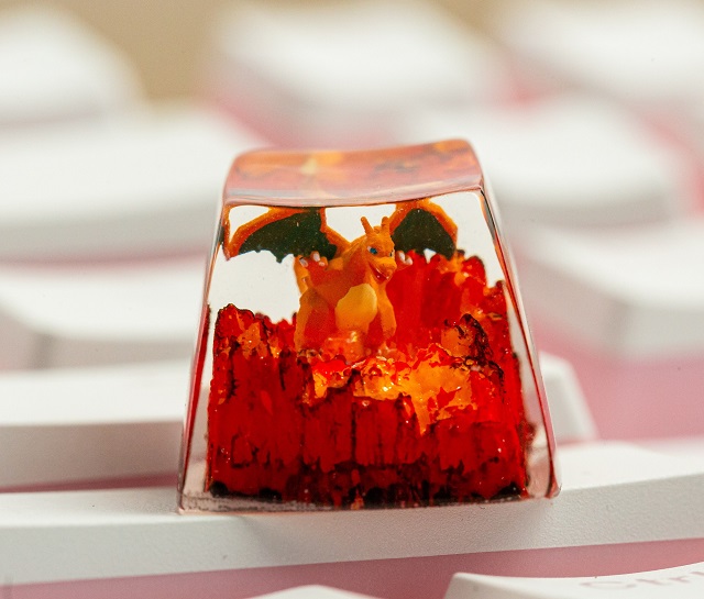 Charizard Pokemon Artisan Keycap 1 Charizard pokemon artisan keycap