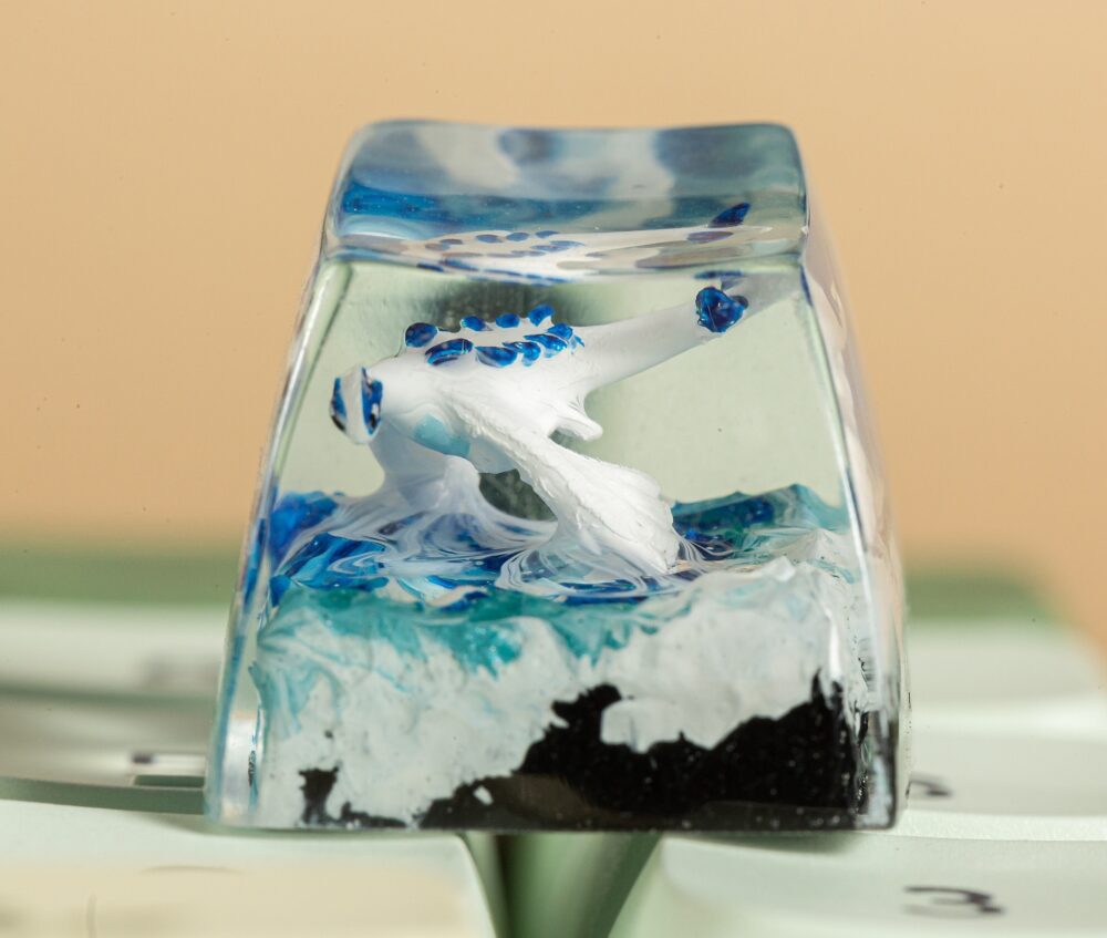 Lugia Pokemon keycap 1 Lugia keycap