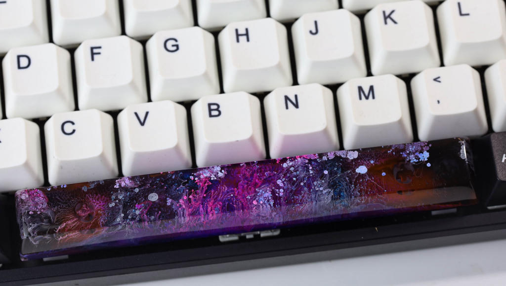 Custom color artisan keycap 5 Custom color keycap