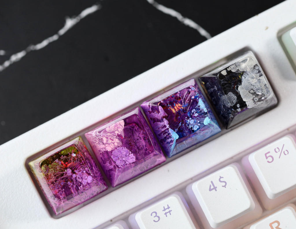 Custom color artisan keycap 1 Custom color keycap