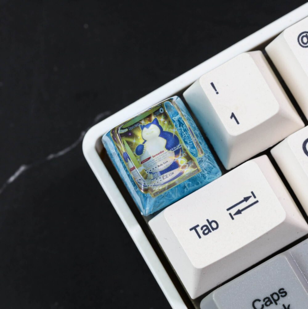 Custom Pokemon Card Artisan Keycap 6 Custom pokemon card artisan keycap