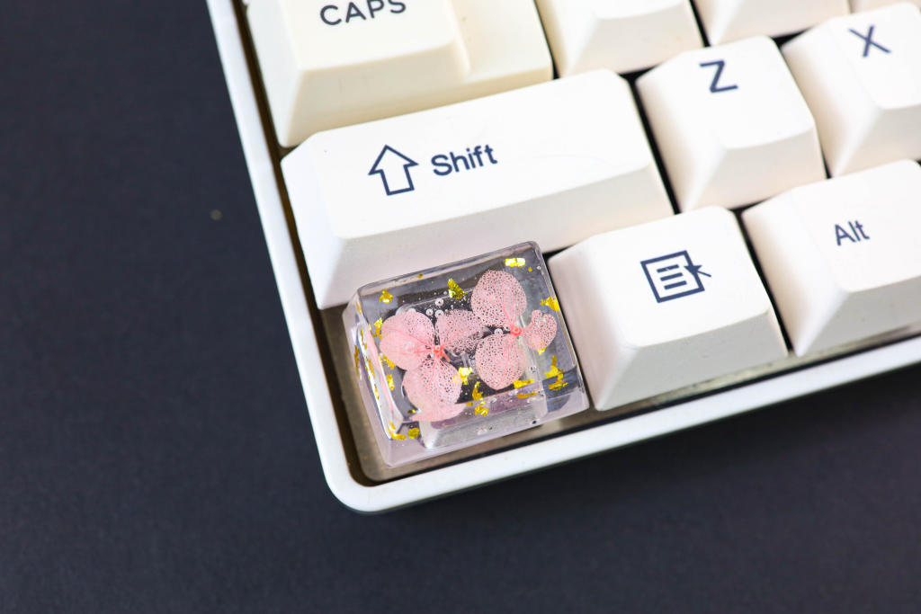 Custom Dry flower Artisan Keycap 7 Dry flower artisan keycap