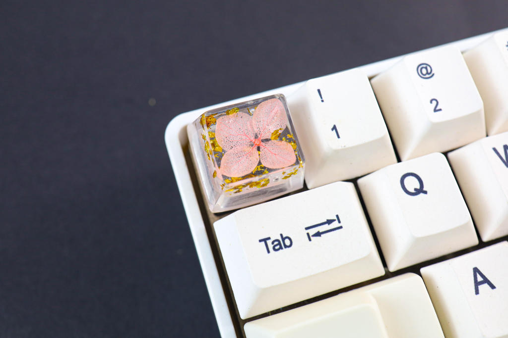 Custom Dry flower Artisan Keycap 6 Dry flower artisan keycap