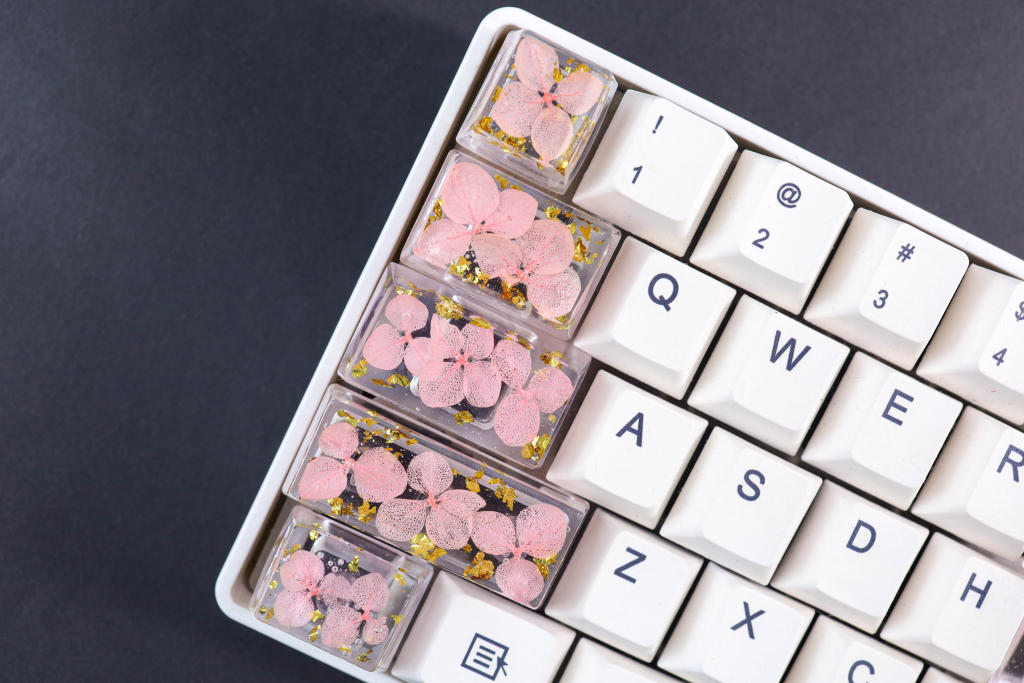 Custom Dry flower Artisan Keycap 2 Dry flower artisan keycap