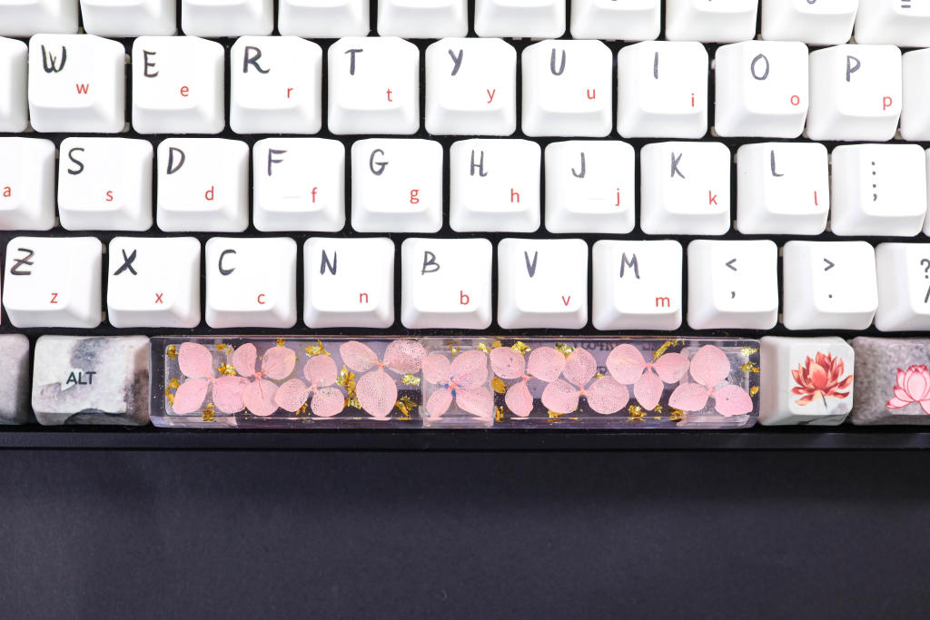 Custom Dry flower Artisan Keycap 19 Dry flower artisan keycap
