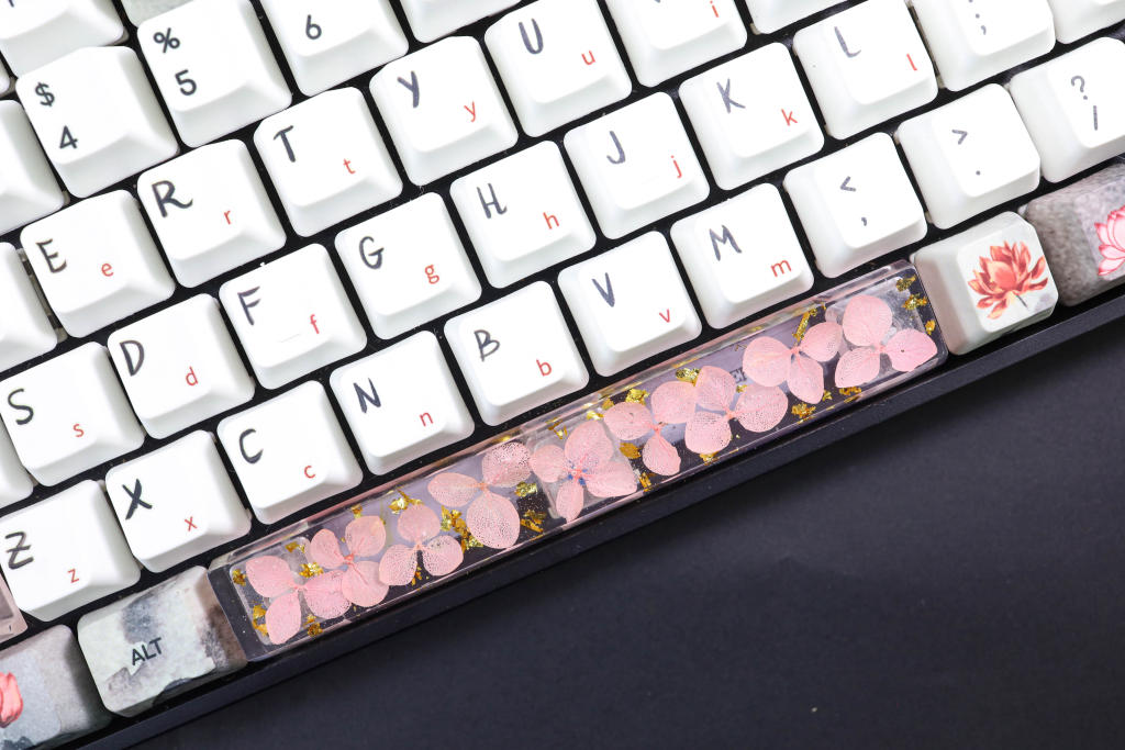 Custom Dry flower Artisan Keycap 18 Dry flower artisan keycap