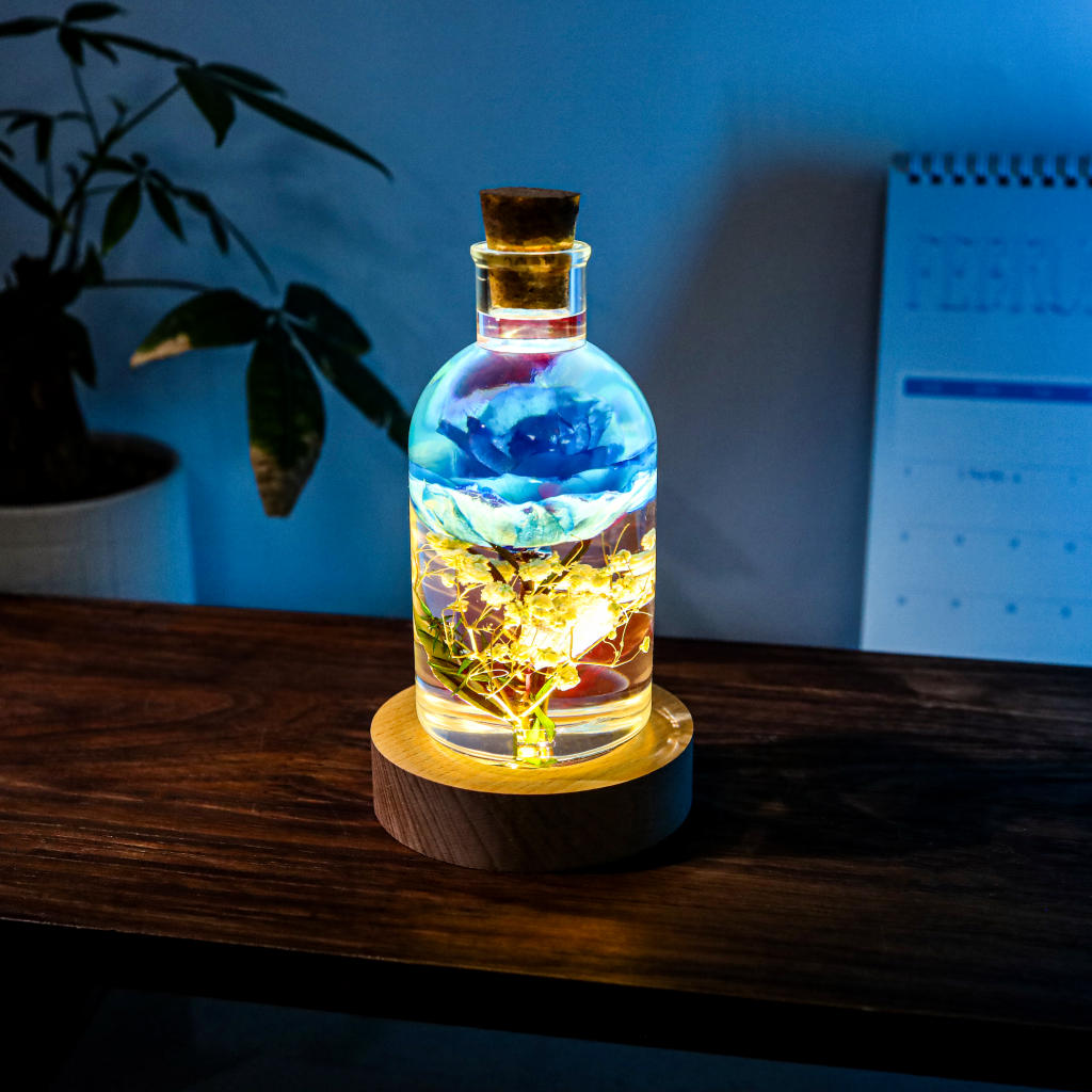 Blue Rose Night light 6 Blue Rose Night light