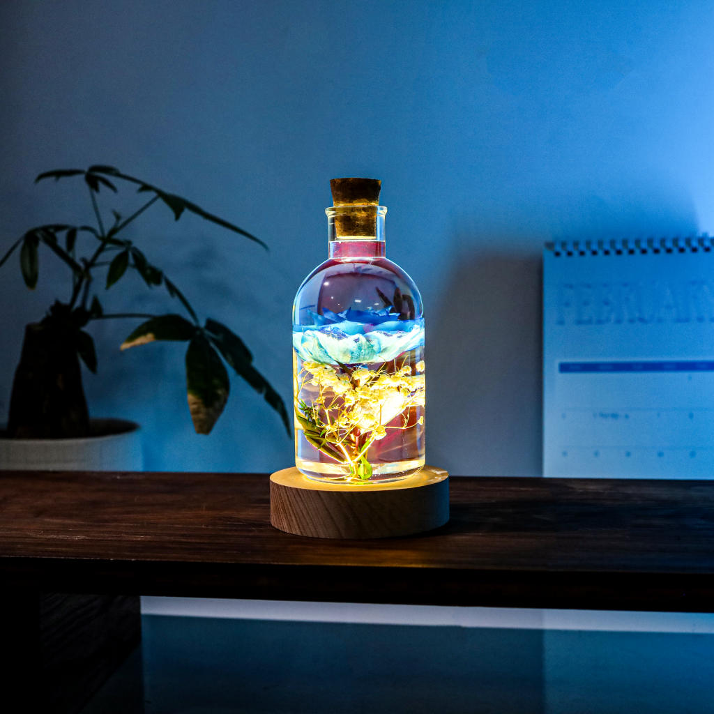 Blue Rose Night light 7 Blue Rose Night light