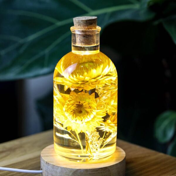 Chrysanthemum epoxy lamp