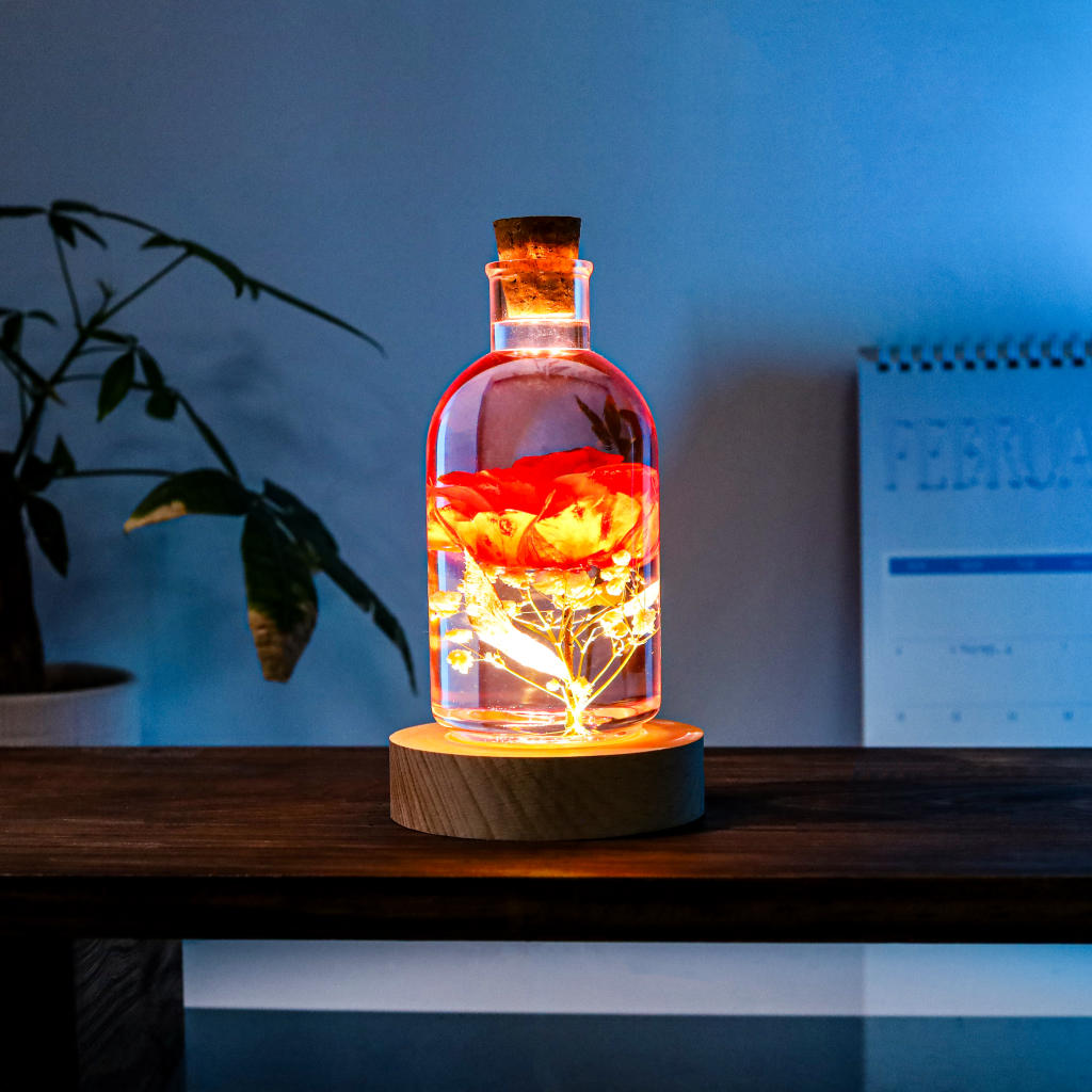 Enchanted Rose night light 5 Enchanted Rose night light