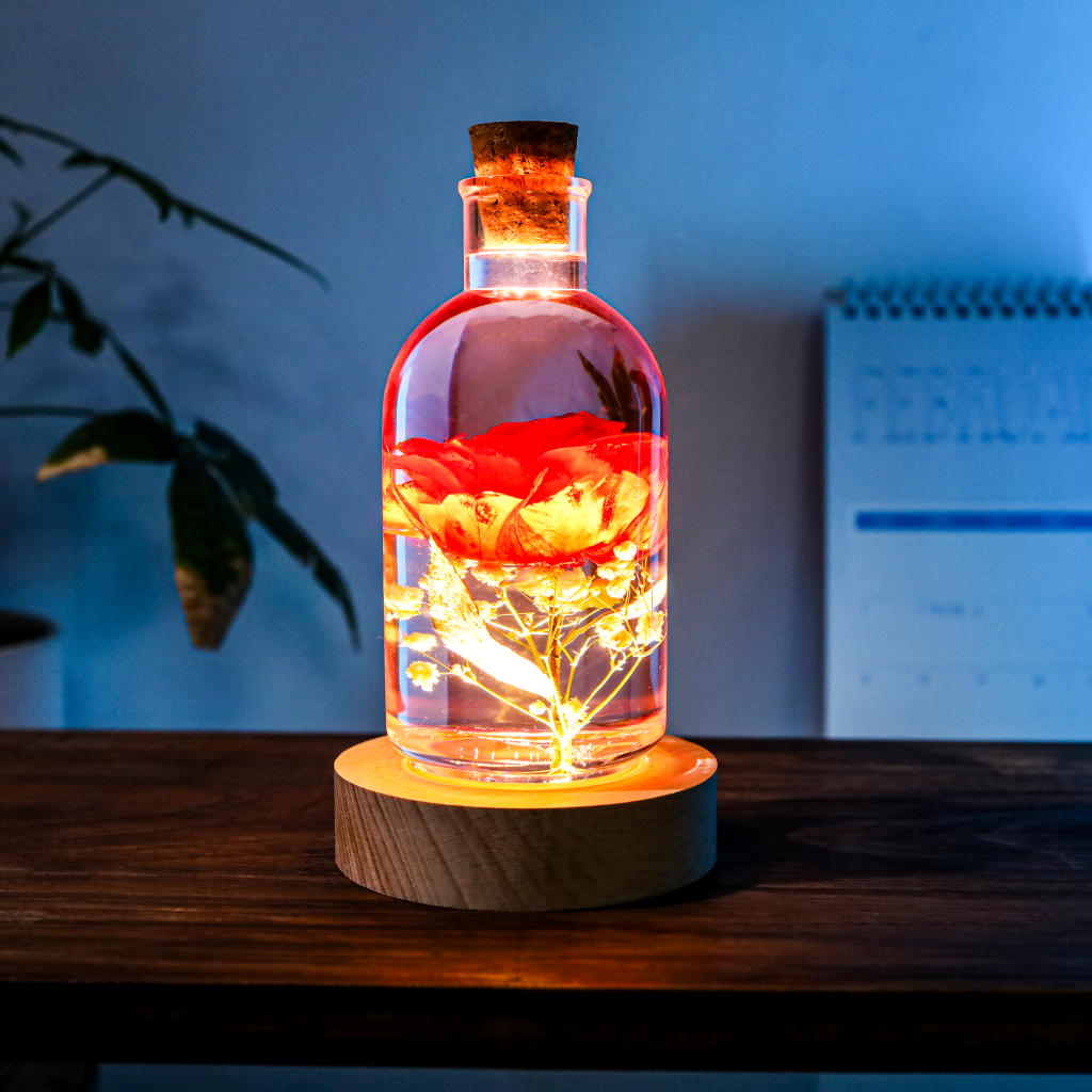 Enchanted Rose night light 6 Enchanted Rose night light