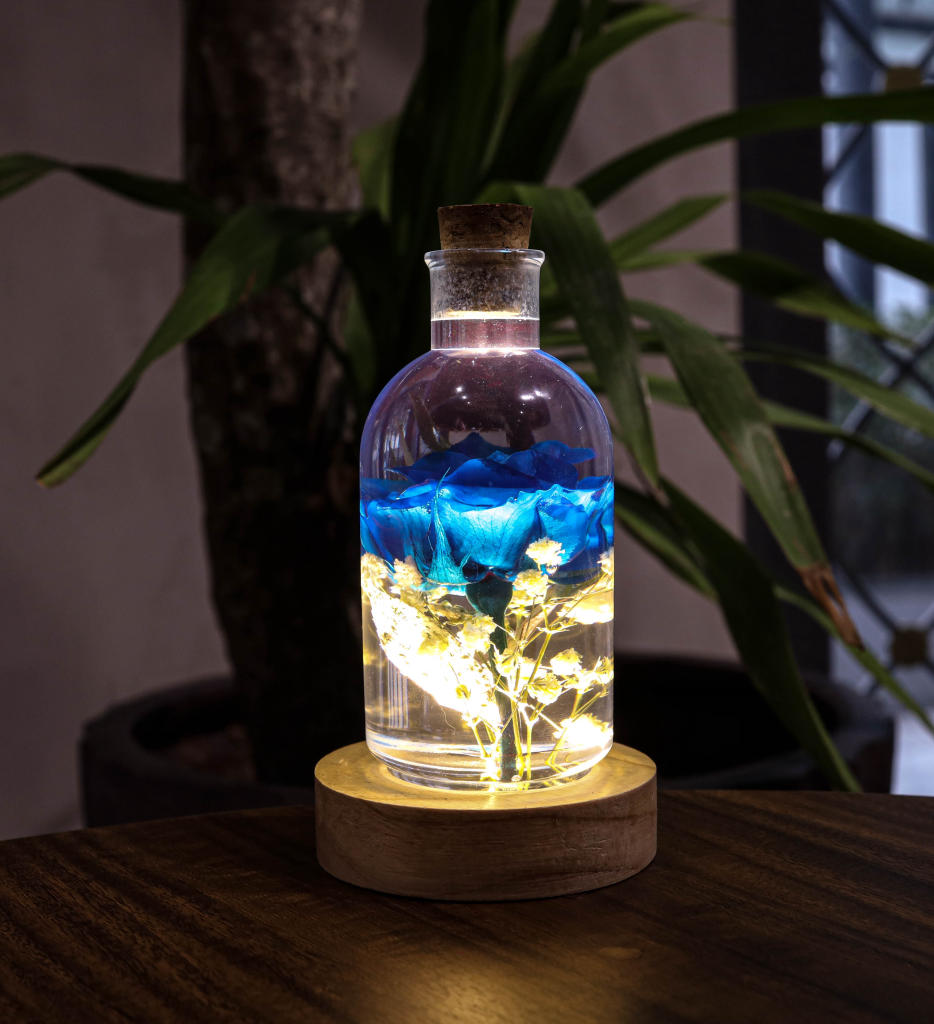 Blue Rose Night light 5 Blue Rose Night light