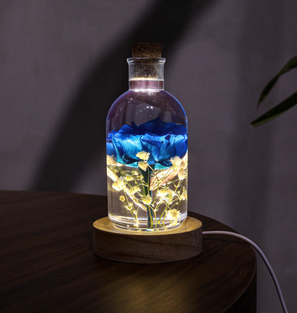 Blue Rose Night light 4 Blue Rose Night light