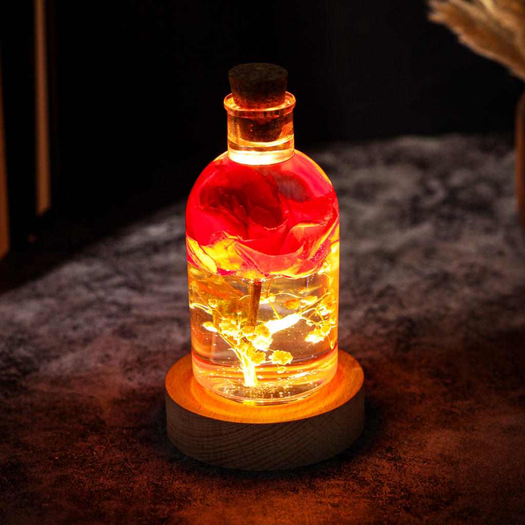 Enchanted Rose night light 7 Enchanted Rose LED Lamp
