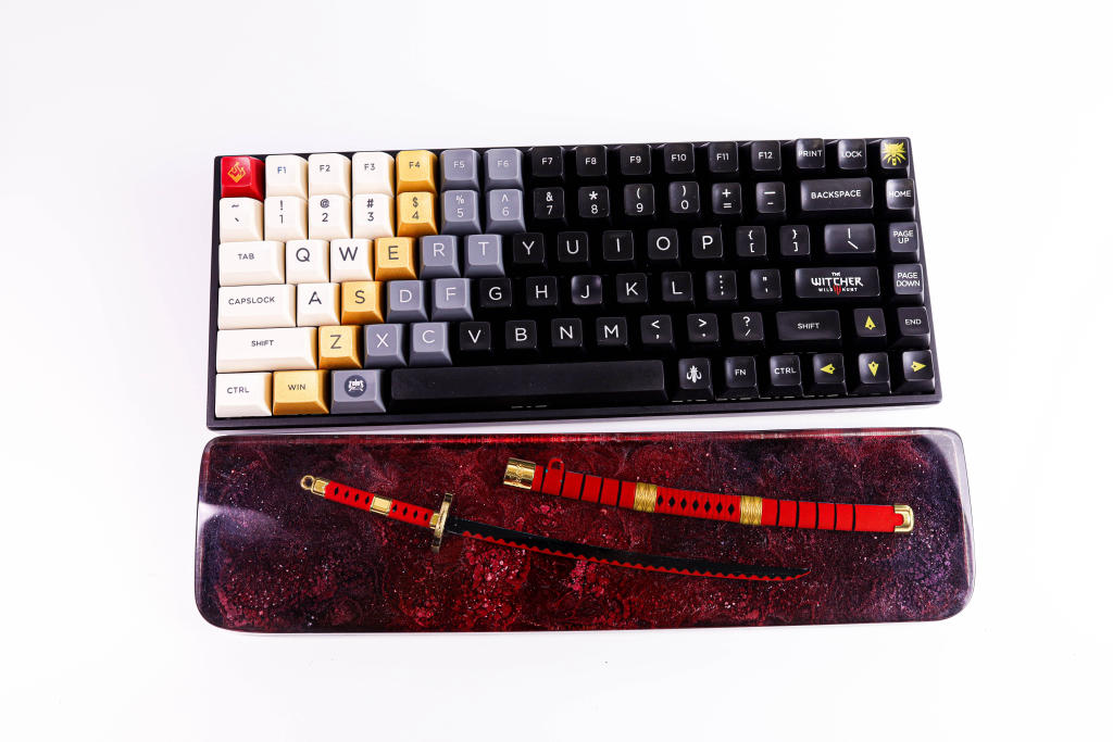 Red Katana Resin Wrist Rest 9 Red Katana Resin Wrist Rest