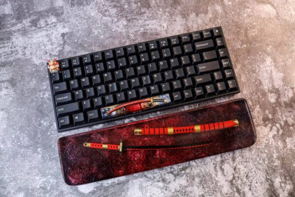 Red Katana Resin Wrist Rest 3 Red Katana Resin Wrist Rest