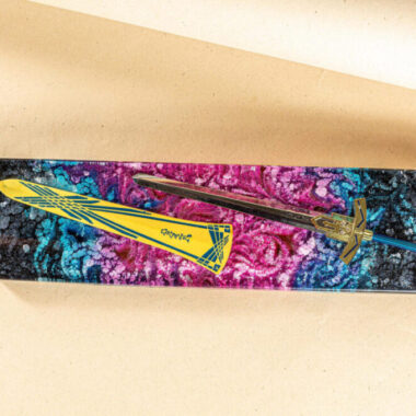 Yellow Excalibur sword Wrist Rest