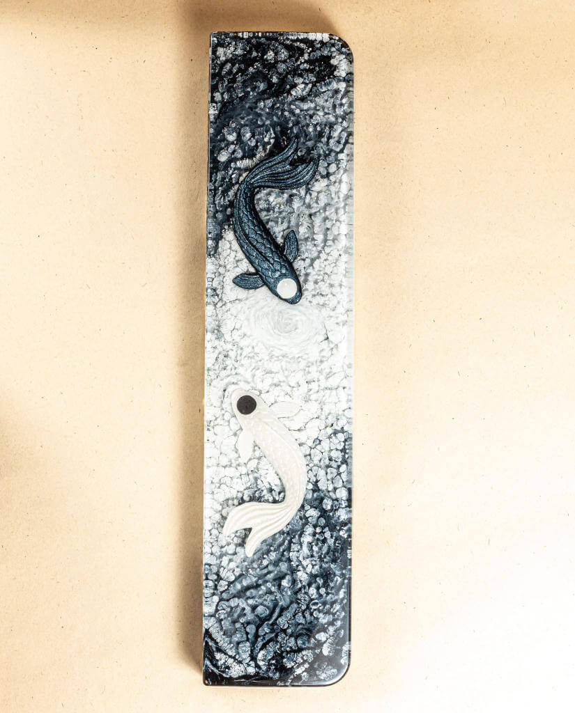 Black Yin Yang Resin Wrist Rest 11 Black Yin Yang Resin Wrist Rest