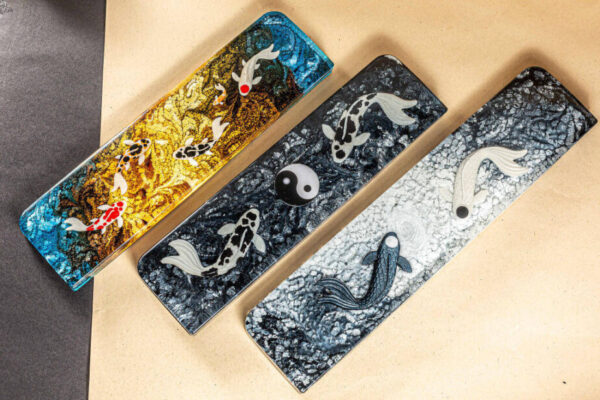 Black Yin Yang Resin Wrist Rest 10 Black Yin Yang Resin Wrist Rest