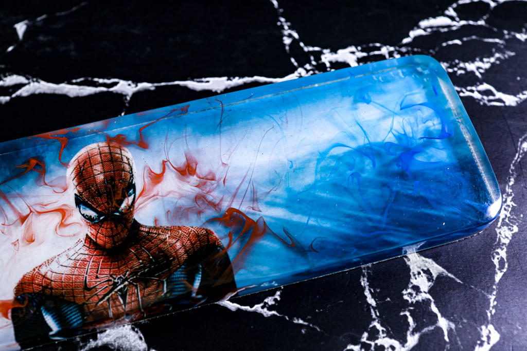Spider-man Resin Wrist Rest 2 Spider-man resin wrist rest
