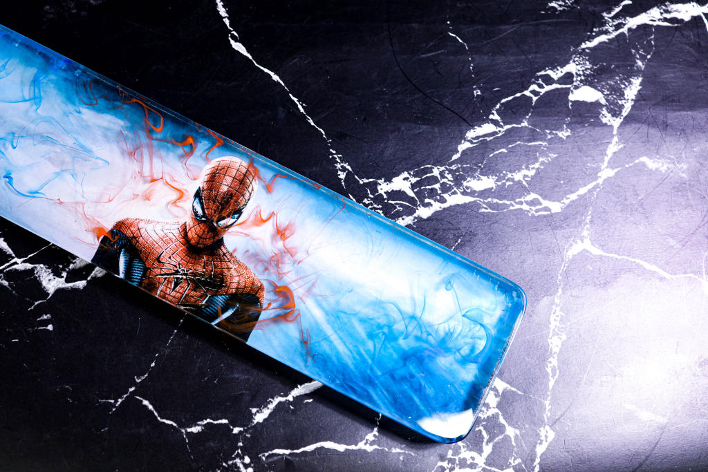 Spider-man Resin Wrist Rest 5 Spider-man resin wrist rest
