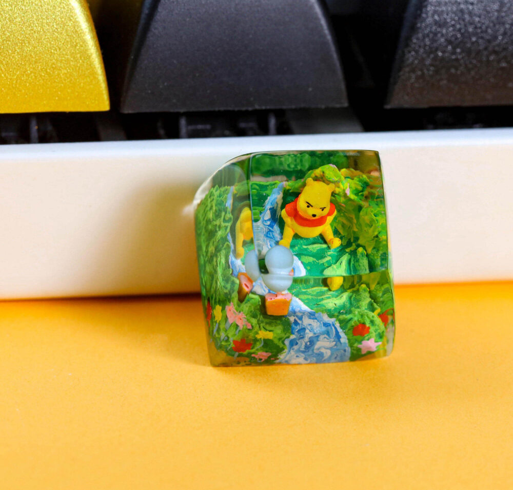 Winnie the Pooh artisan keycap 6 Winnie the Pooh artisan keycap