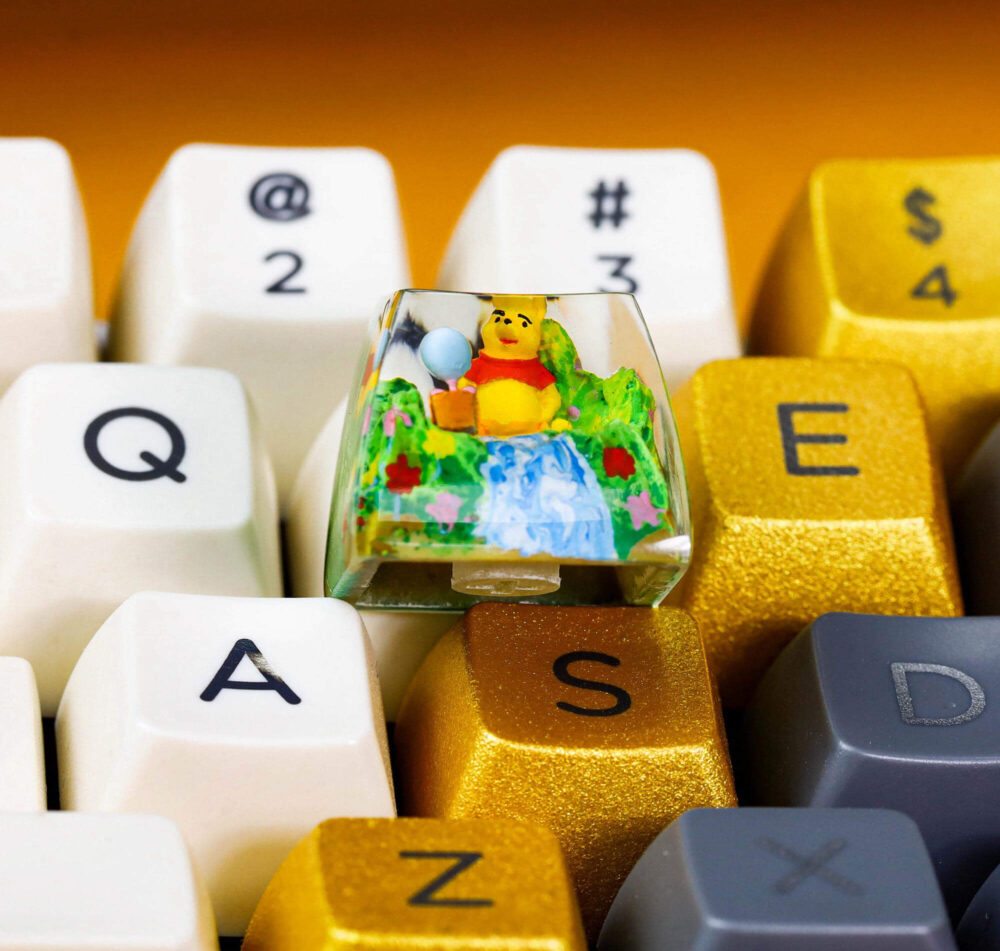 Winnie the Pooh artisan keycap 5 Winnie the Pooh artisan keycap