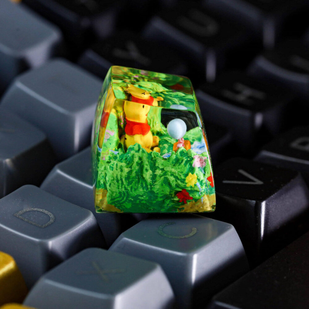 Winnie the Pooh artisan keycap 2 Winnie the Pooh artisan keycap