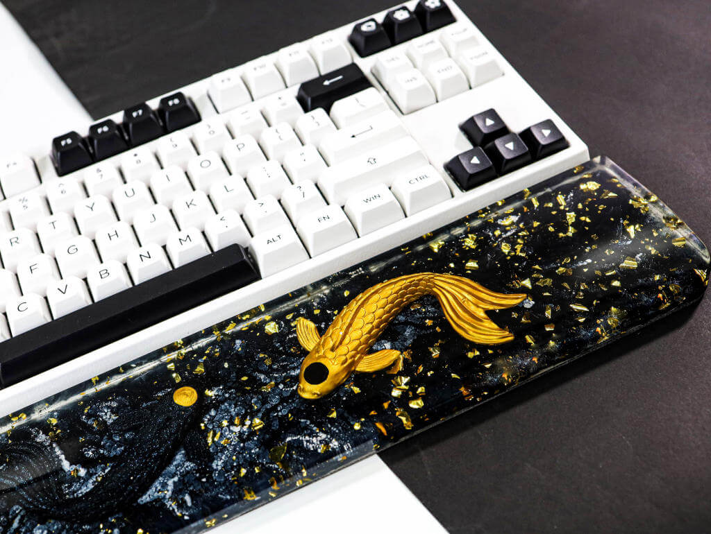 Yin Yang Resin Wrist Rest 6 Yin Yang Resin Wrist rest