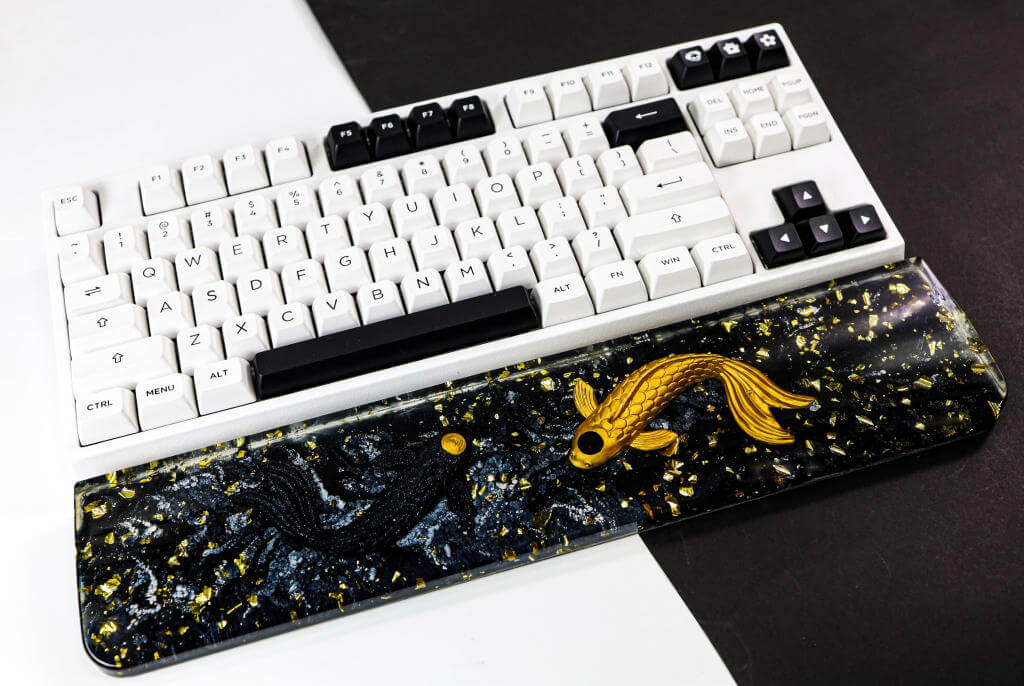 Yin Yang Resin Wrist Rest 2 Yin Yang Resin Wrist rest