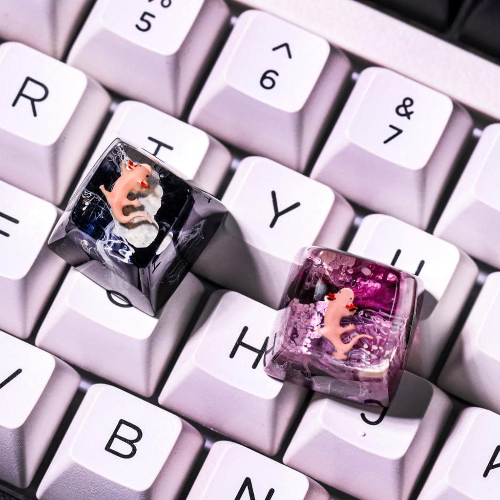 Axolotl artisan keycap 3 Axolotl artisan keycap