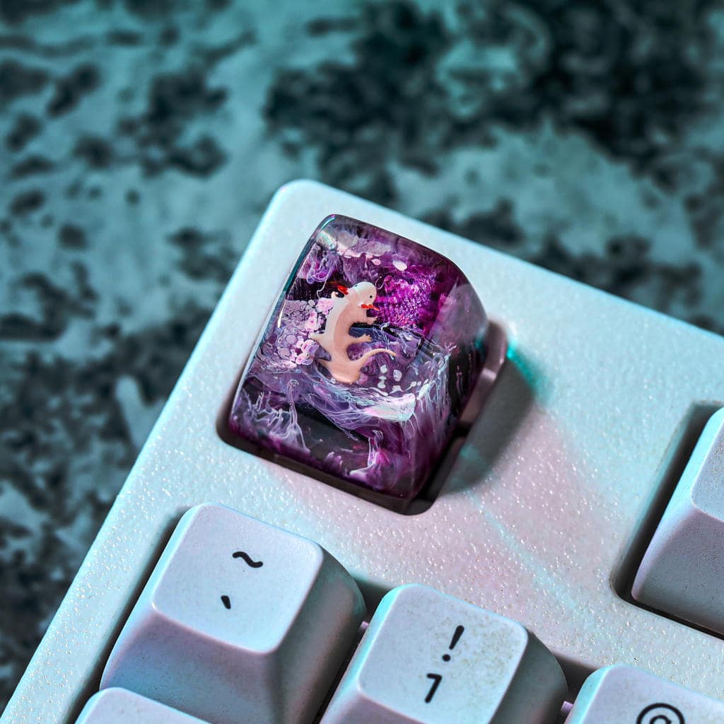 Axolotl artisan keycap 10 Axolotl artisan keycap