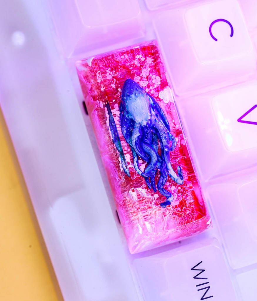 The Kraken artisan keycap 2 The Kraken artisan keycap