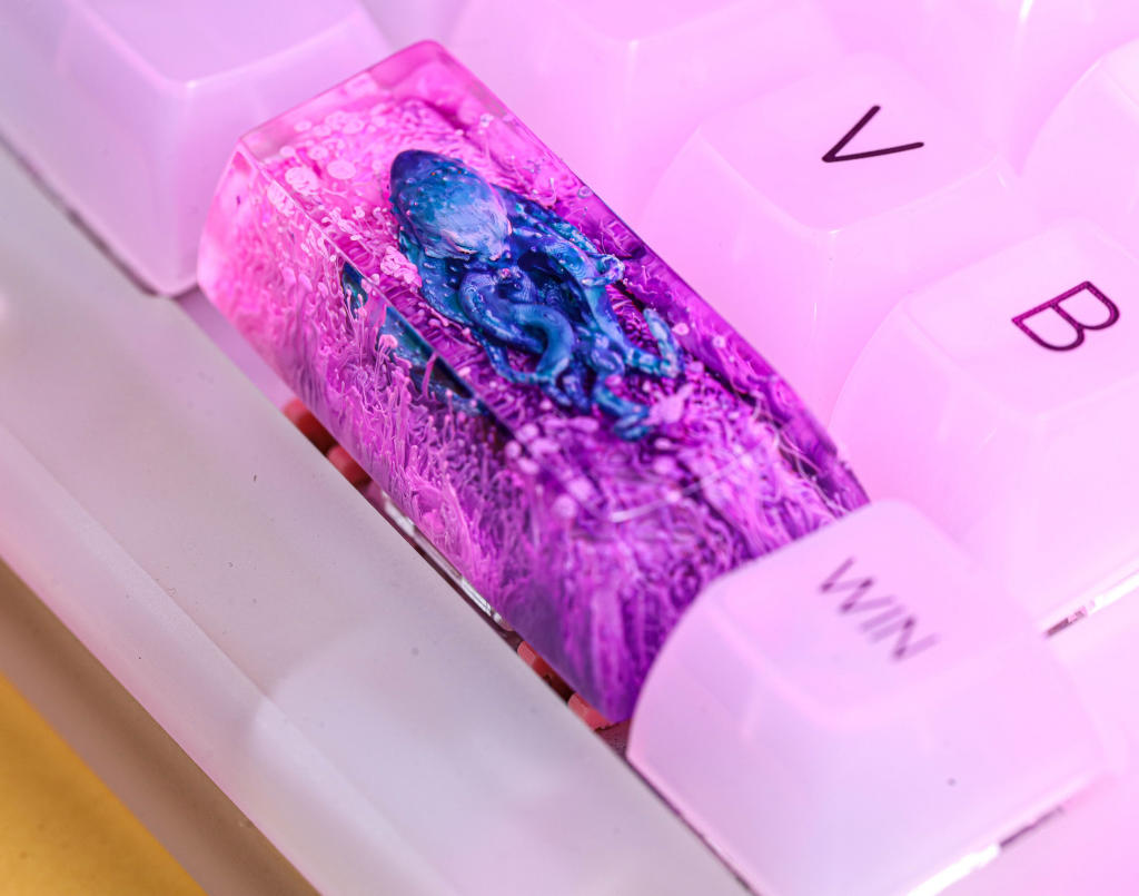 The Kraken artisan keycap 1 The Kraken artisan keycap