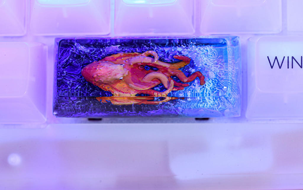 The Kraken artisan keycap 5 The Kraken artisan keycap