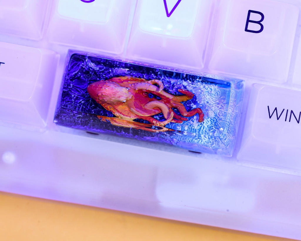 The Kraken artisan keycap 4 The Kraken artisan keycap