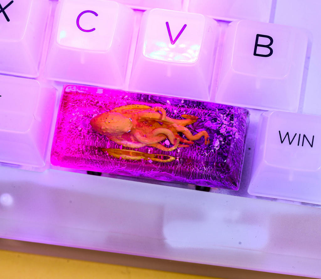The Kraken artisan keycap 15 Kraken artisan keycap