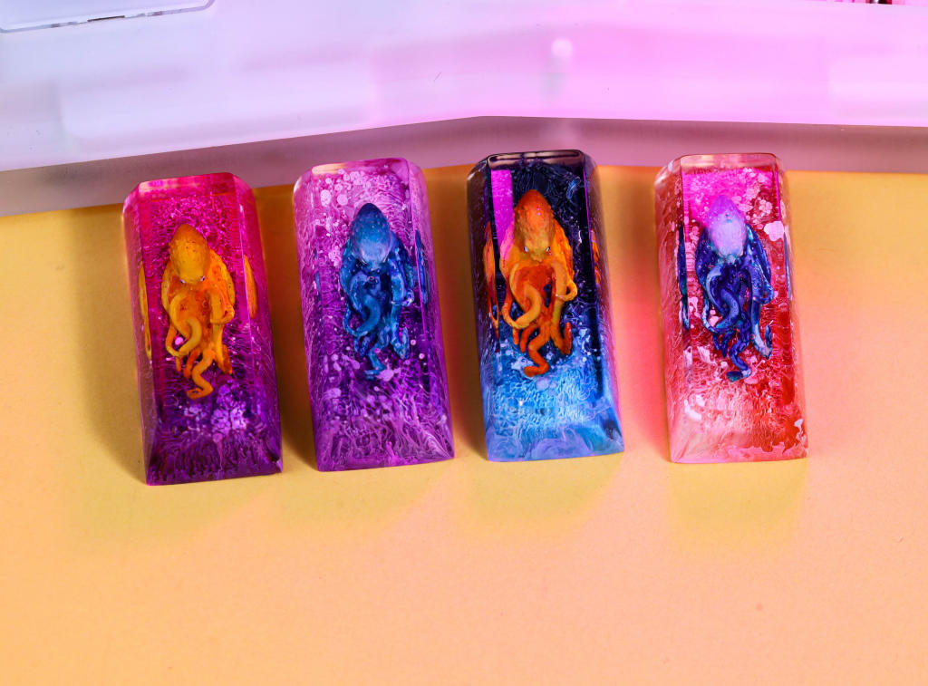 The Kraken artisan keycap 11 Kraken artisan keycap