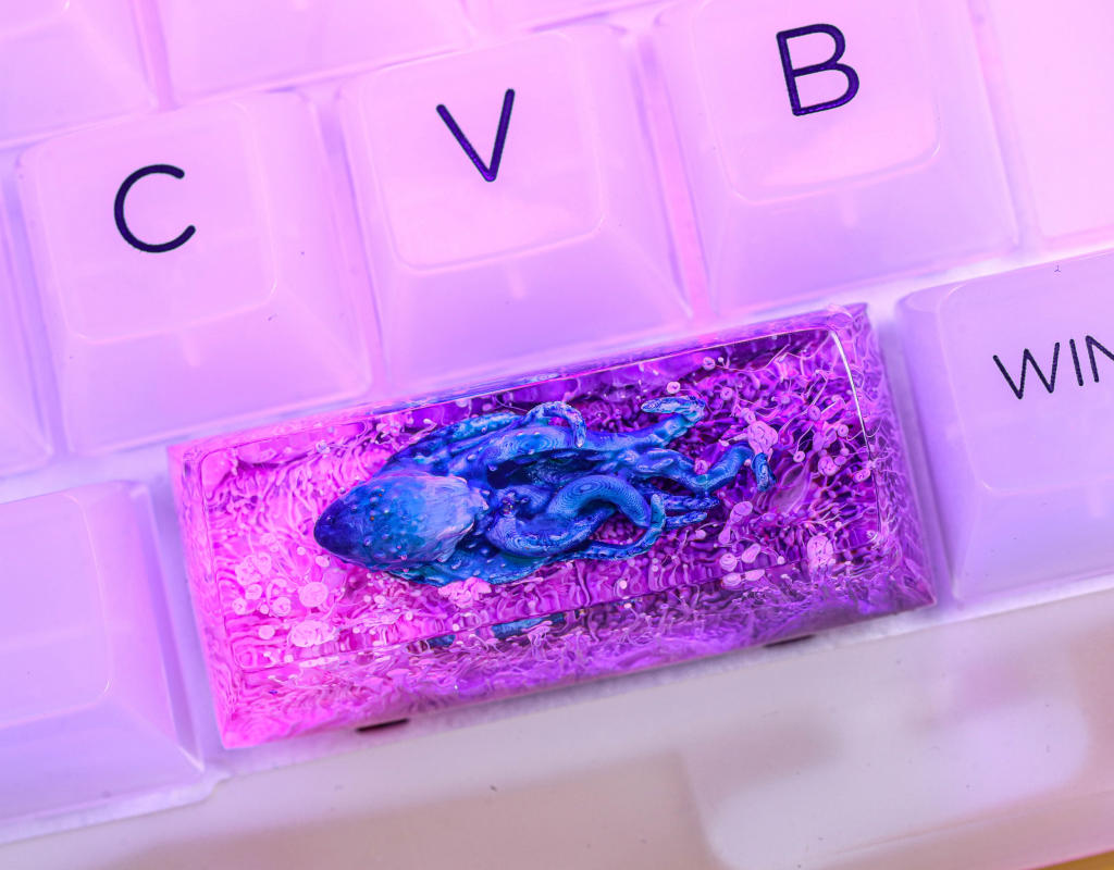 The Kraken artisan keycap 10 Kraken artisan keycap