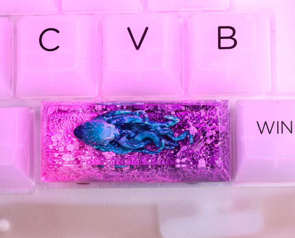 The Kraken artisan keycap 9 Kraken artisan keycap