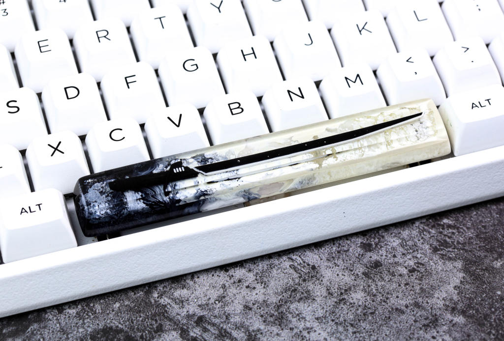 Darksaber sword spacebar keycap 1 Darksaber sword Spacebar keycap