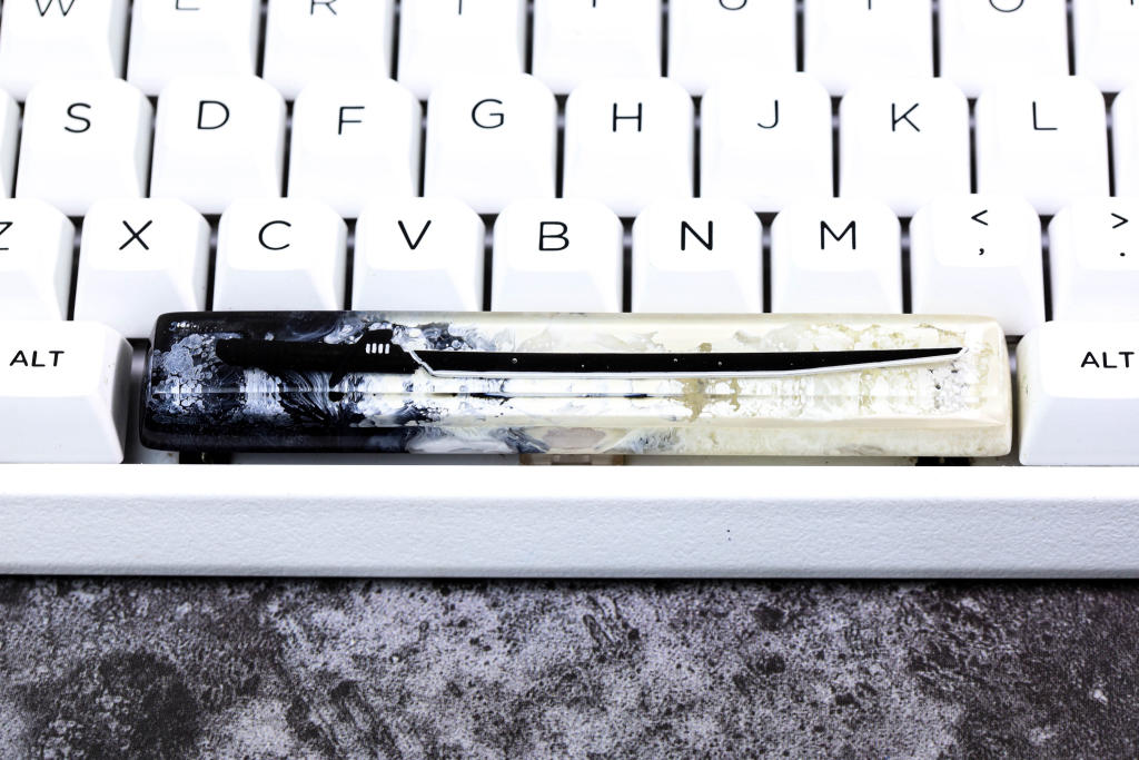 Darksaber sword spacebar keycap 4 Darksaber sword Spacebar keycap